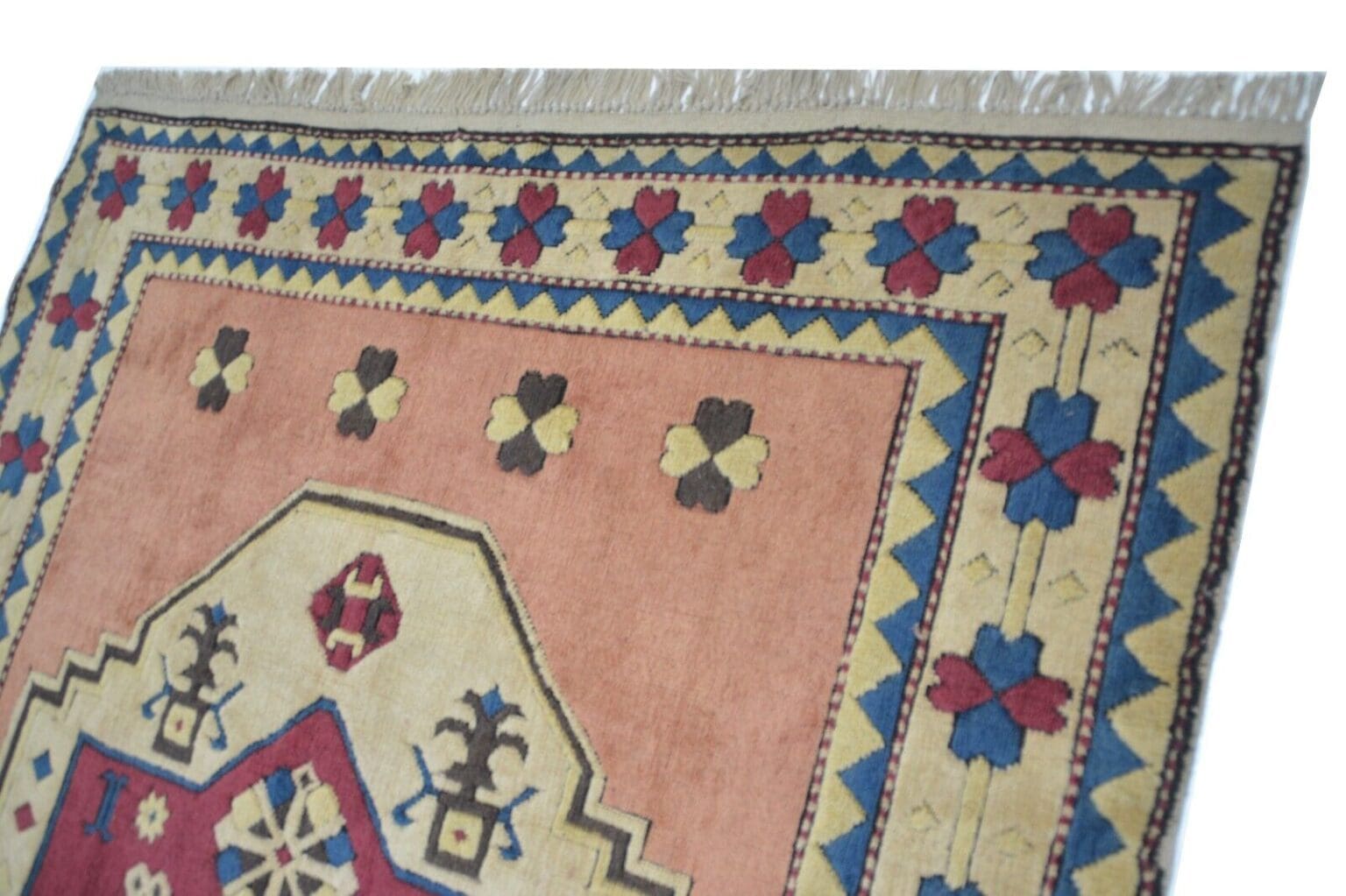 eck4362-handgeknupfter-original-kars-kazak-teppich-aus-der-turkei-wolle-ca-7 Orientteppich Kars Kazak 283 x 200 cm Wolle handgeknüpft