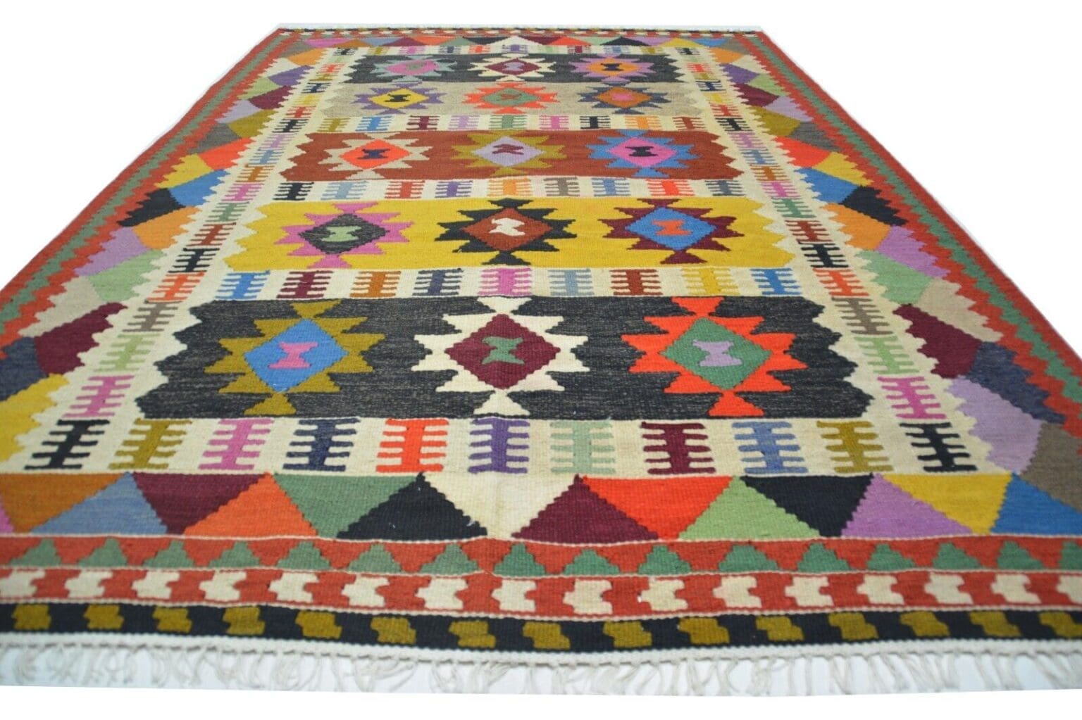 Perserteppich Ghashgai 300 x 197 cm Wolle handgewebt