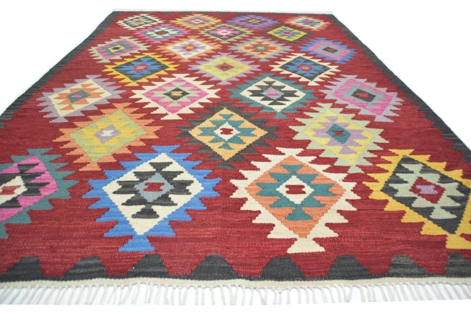 Perserteppich Ghashgai 288 x 193 cm Wolle handgewebt