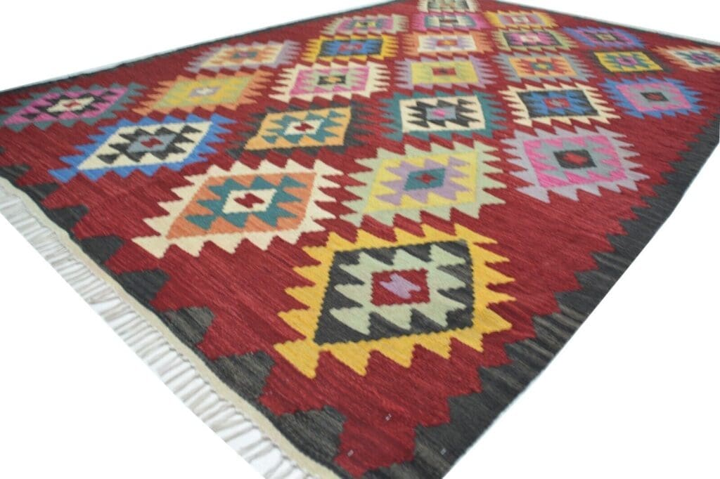 Perserteppich Ghashgai 288 x 193 cm Wolle handgewebt