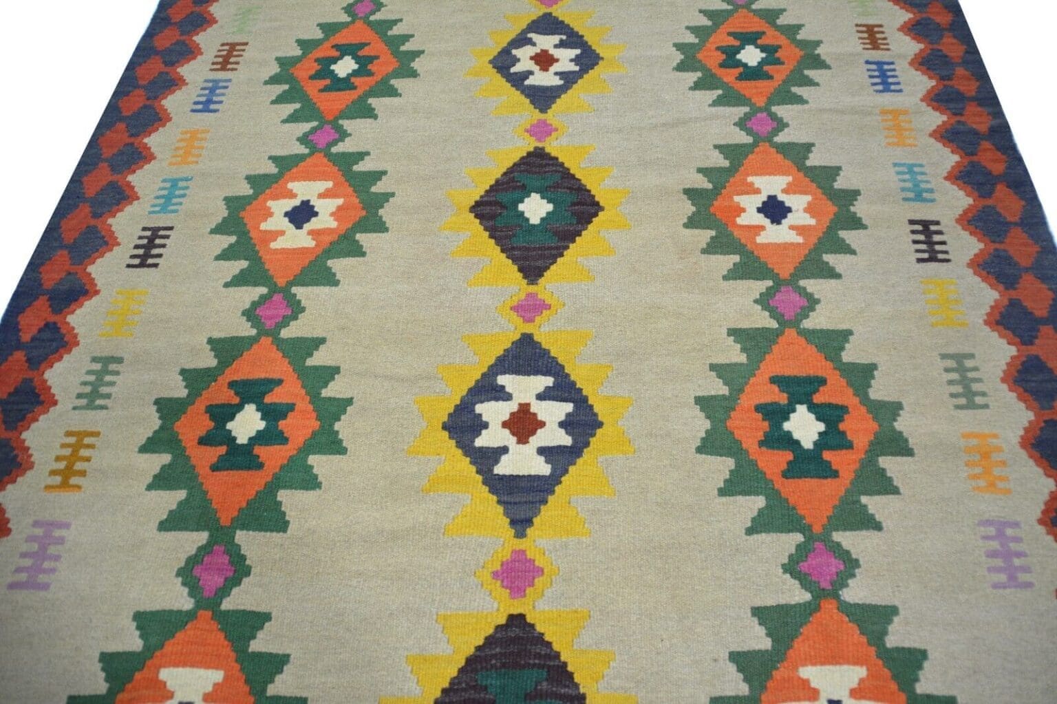 Perserteppich Ghashgai 293 x 198 cm Wolle handgewebt