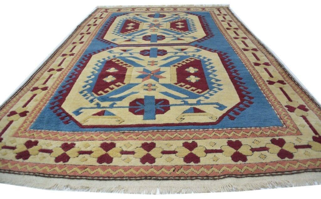 eck7452-handgeknupfter-teppich-aus-der-turkei-kars-kazak-wolle-ca-280-x-1 Orientteppich Kars Kazak ca. 280 x 153 cm Wolle handgeknüpft
