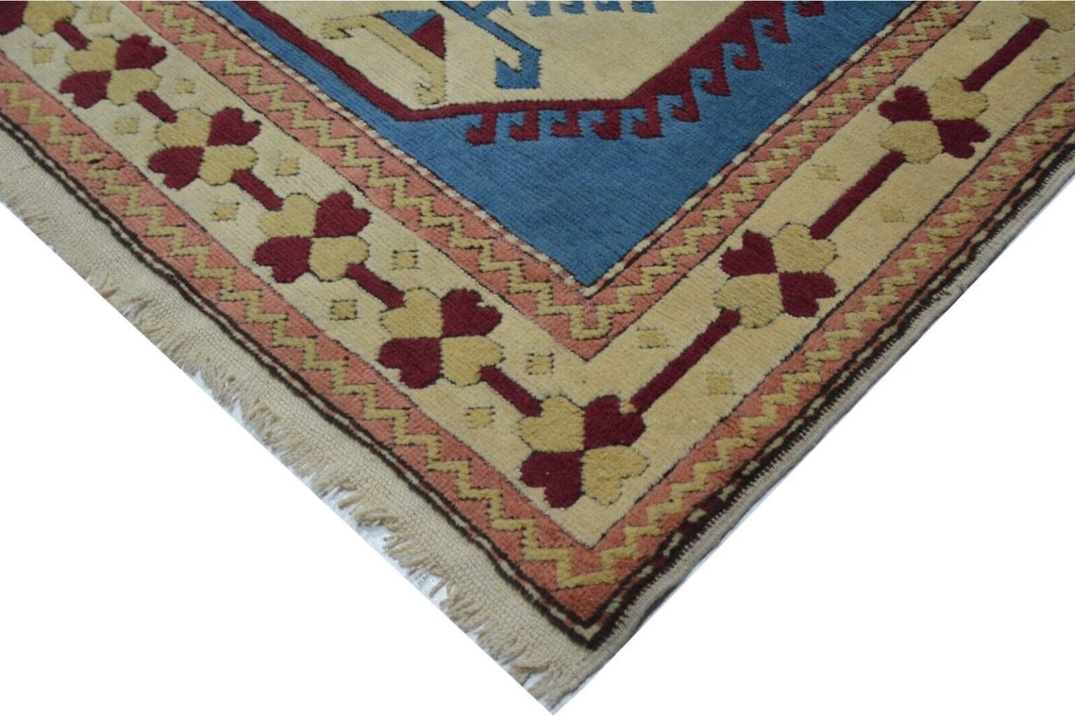 eck7452-handgeknupfter-teppich-aus-der-turkei-kars-kazak-wolle-ca-280-x-3 Orientteppich Kars Kazak ca. 280 x 153 cm Wolle handgeknüpft