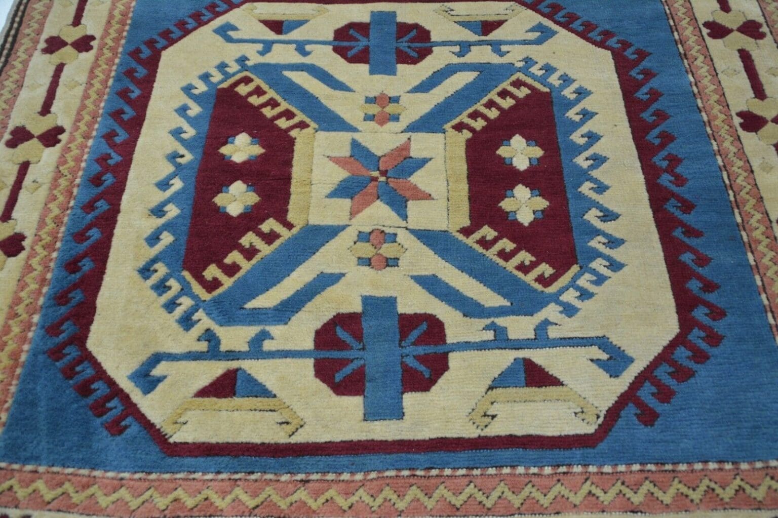 eck7452-handgeknupfter-teppich-aus-der-turkei-kars-kazak-wolle-ca-280-x-7 Orientteppich Kars Kazak ca. 280 x 153 cm Wolle handgeknüpft