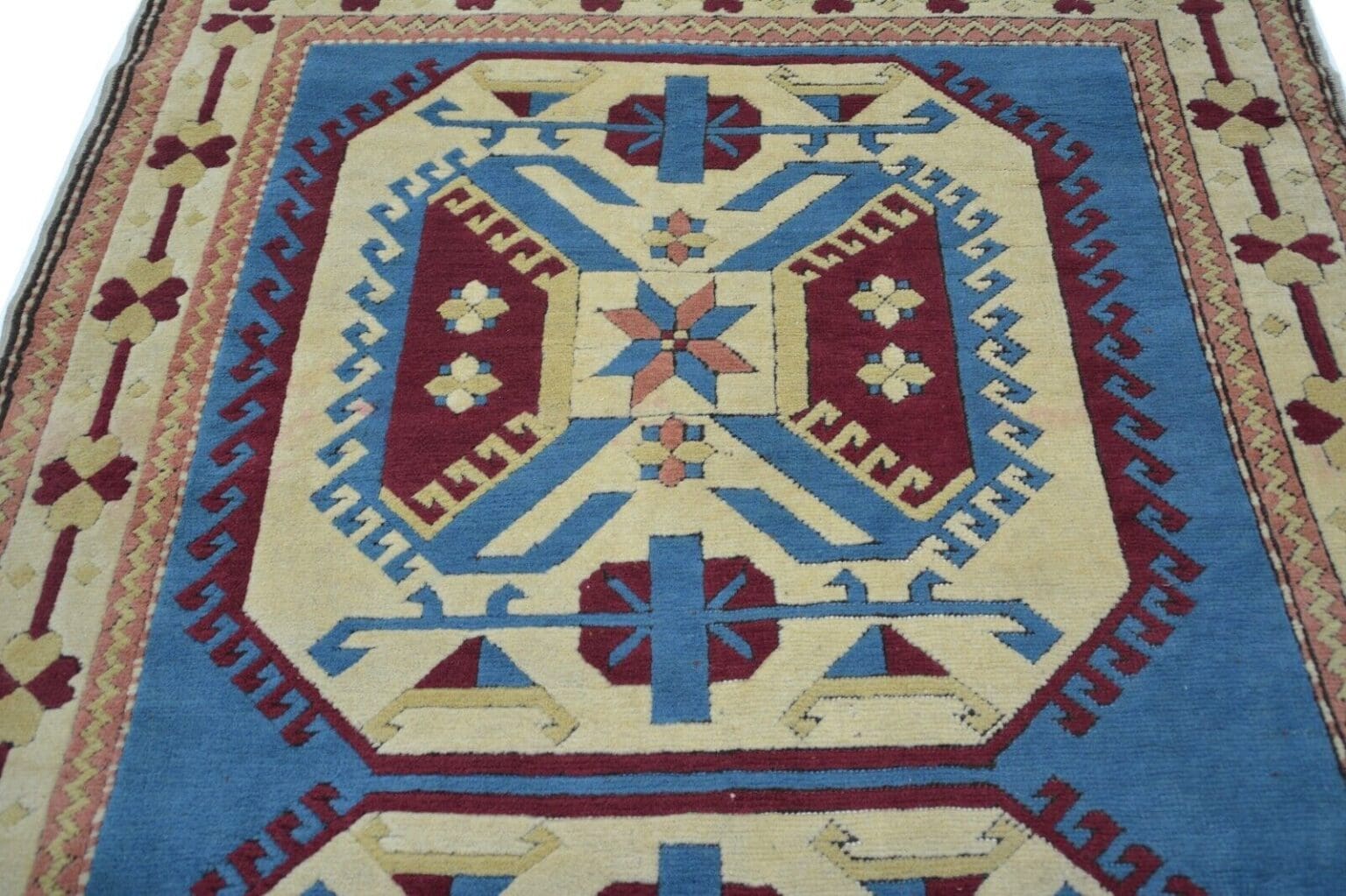 eck7452-handgeknupfter-teppich-aus-der-turkei-kars-kazak-wolle-ca-280-x-8 Orientteppich Kars Kazak ca. 280 x 153 cm Wolle handgeknüpft