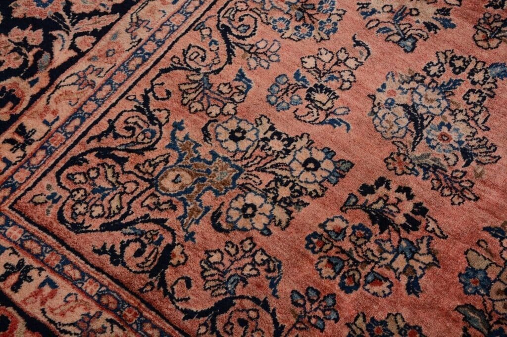 Perserteppich Sarough 373 x 273 cm Wolle handgeknüpft