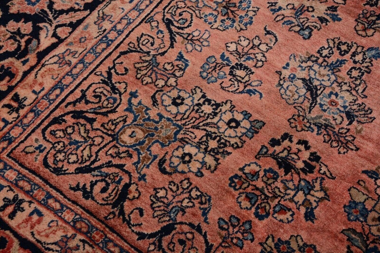 Perserteppich Sarough 373 x 273 cm Wolle handgeknüpft