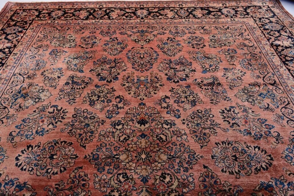 Perserteppich Sarough 373 x 273 cm Wolle handgeknüpft