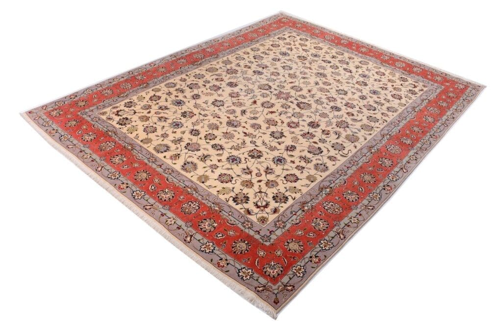 Perserteppich Tabriz 396 x 295 cm Wolle handgeknüpft