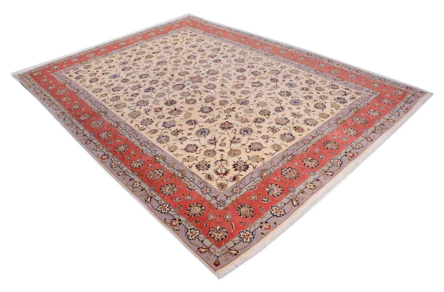 Perserteppich Tabriz 396 x 295 cm Wolle handgeknüpft