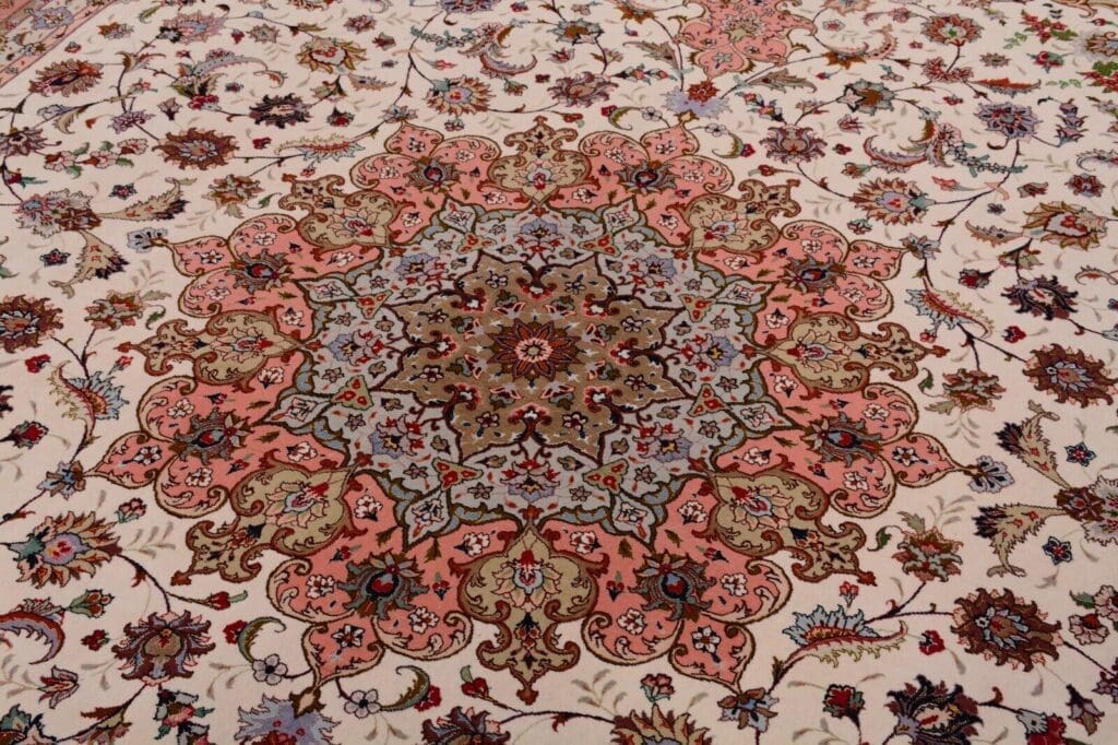 Perserteppich Tabriz 400 x 300 cm Wolle handgeknüpft
