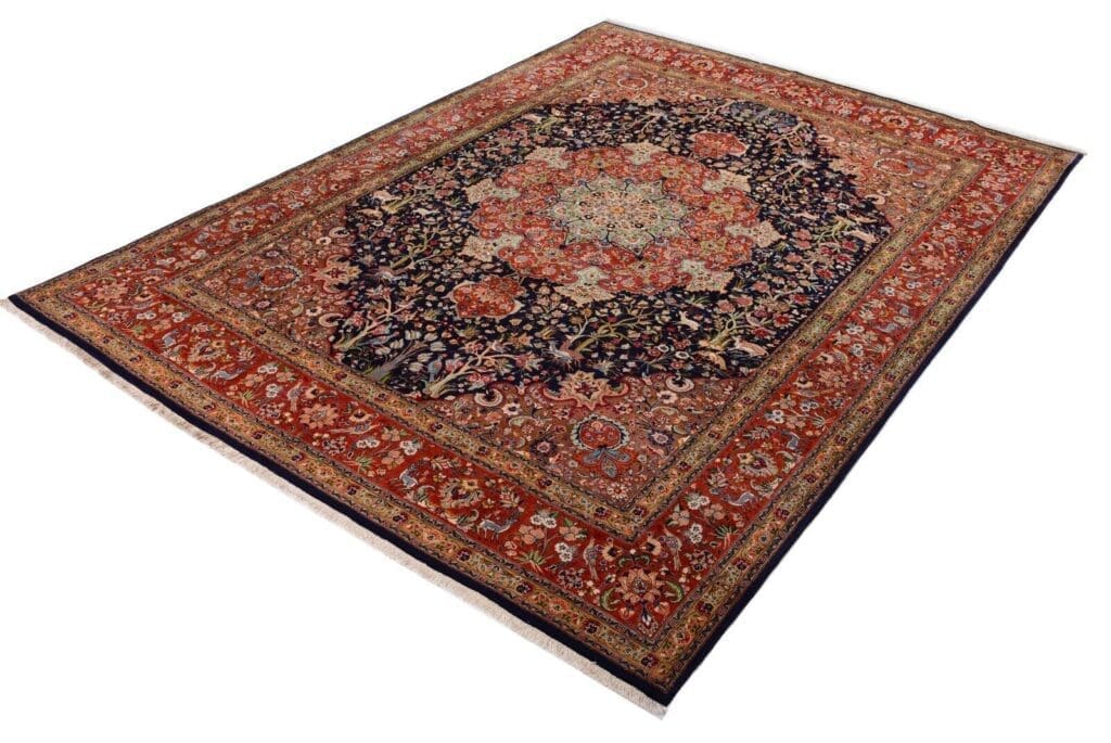 Perserteppich Tabriz 388 x 289 cm Wolle handgeknüpft
