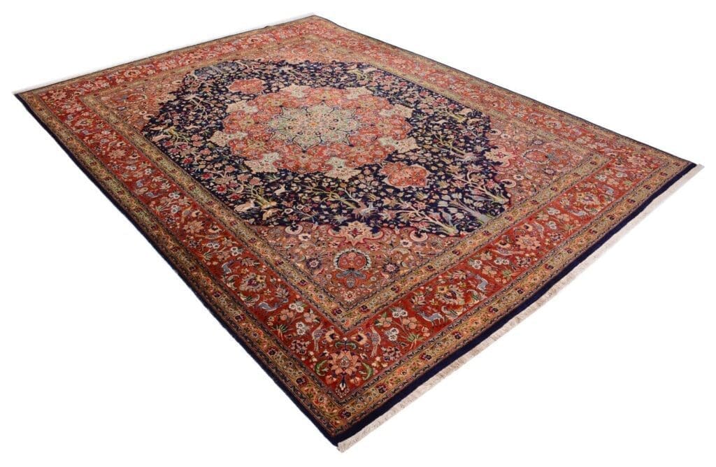 Perserteppich Tabriz 388 x 289 cm Wolle handgeknüpft