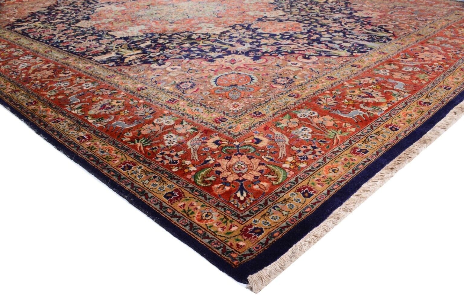 Perserteppich Tabriz 388 x 289 cm Wolle handgeknüpft