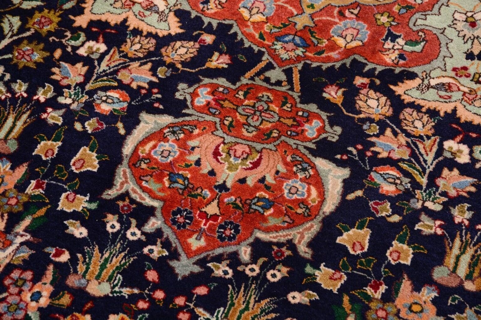 Perserteppich Tabriz 388 x 289 cm Wolle handgeknüpft