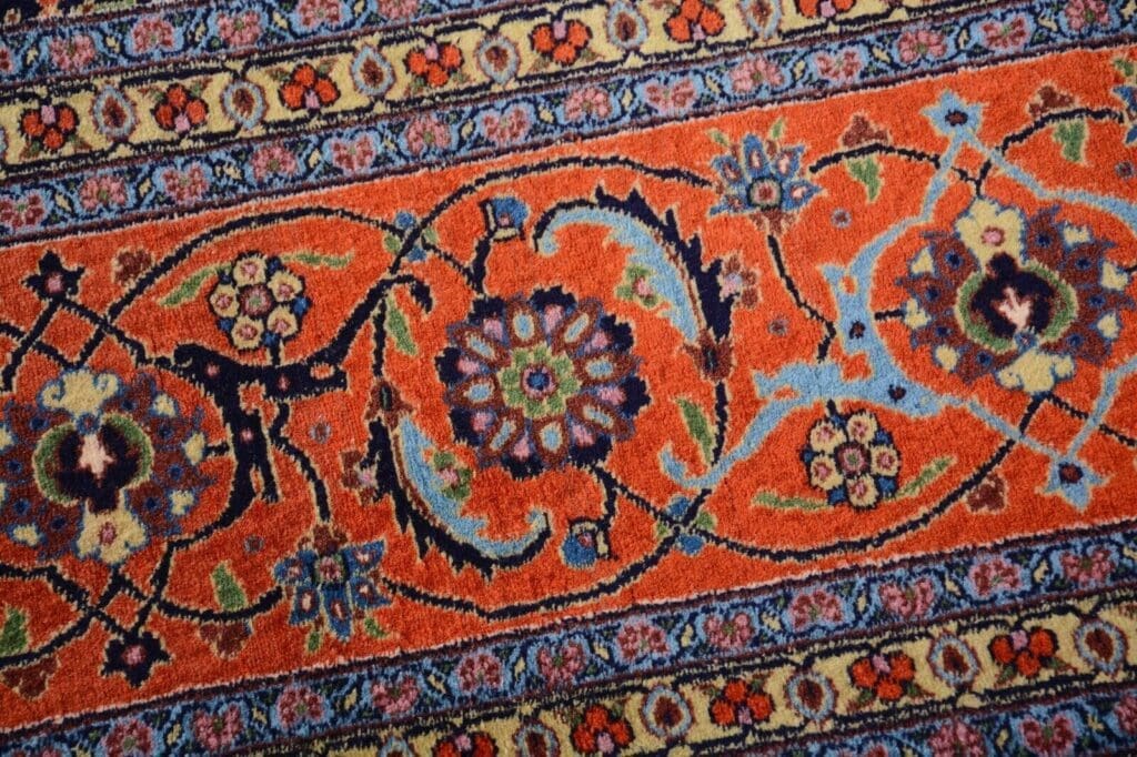 Perserteppich Tabriz 387 x 286 cm Wolle handgeknüpft