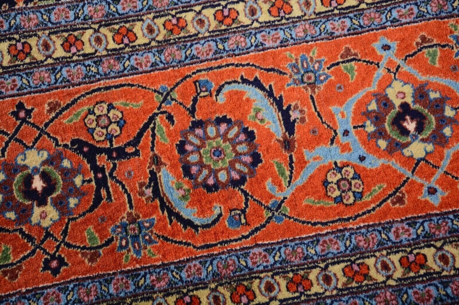 Perserteppich Tabriz 387 x 286 cm Wolle handgeknüpft