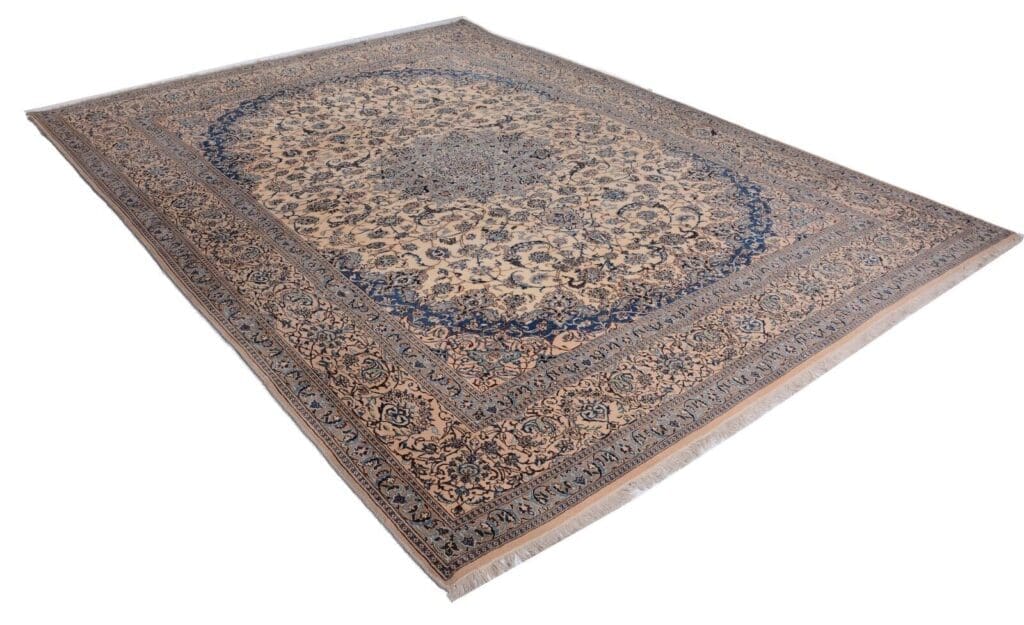 h1-nain-orientteppich-perser-in-beige-handgeknupft-397-x-296-cm-sehr-fein-1-1 Perserteppich Nain 397 x 296 cm Wolle handgeknüpft