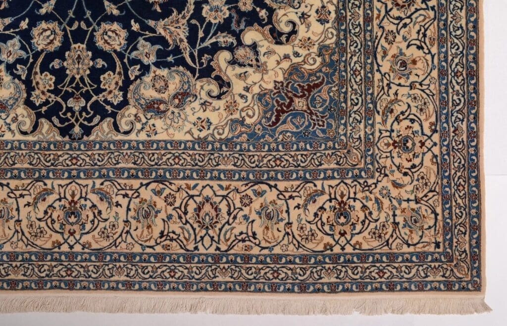 Perserteppich Nain 300 x 204 cm Schurwolle handgeknüpft