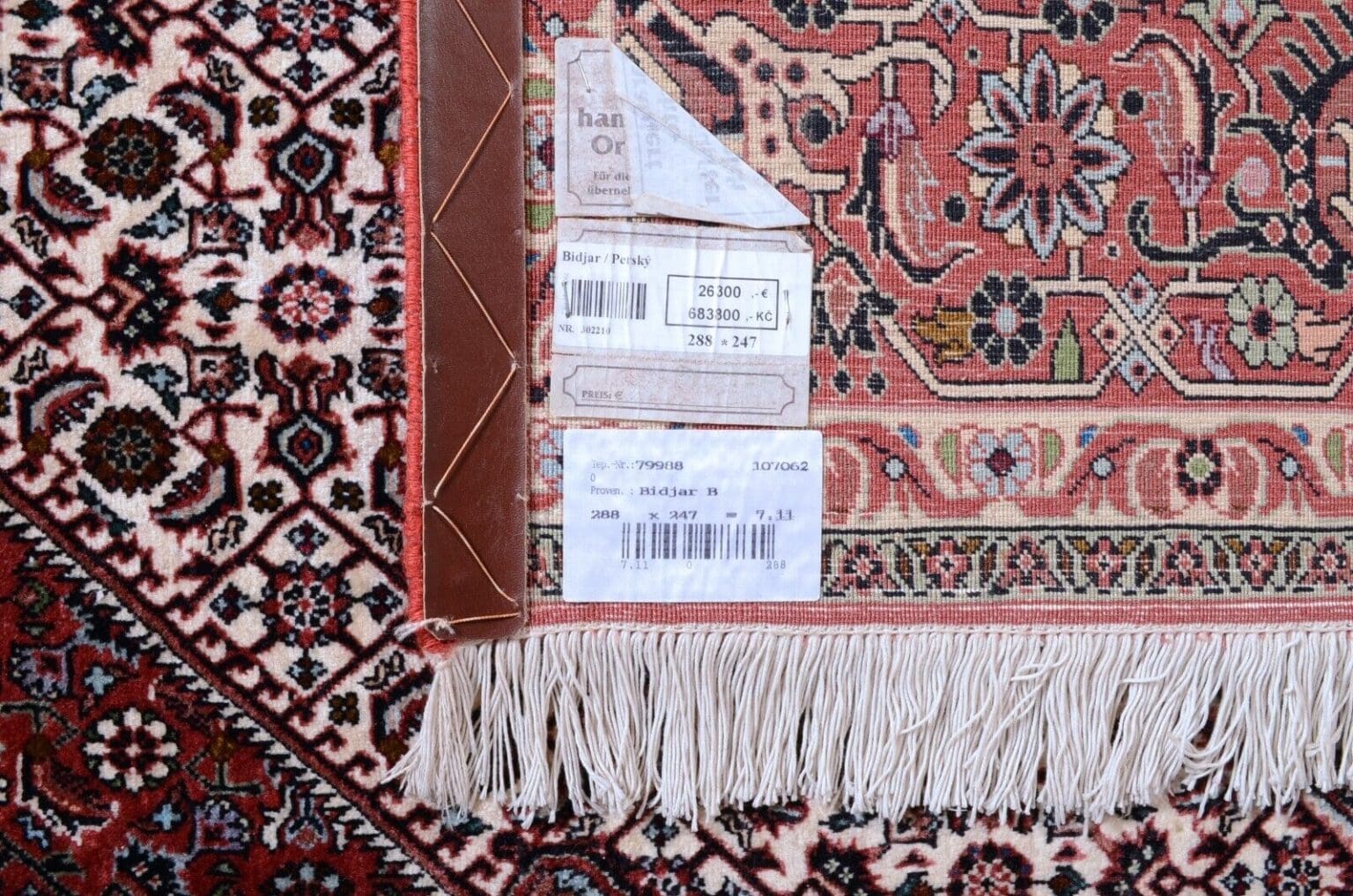 h1-handgeknupfter-perserteppich-bidjar-boukan-im-quadratischen-format-288-x-6 Perserteppich Bidjar Boukan 288 x 247 cm Wolle handgeknüpft