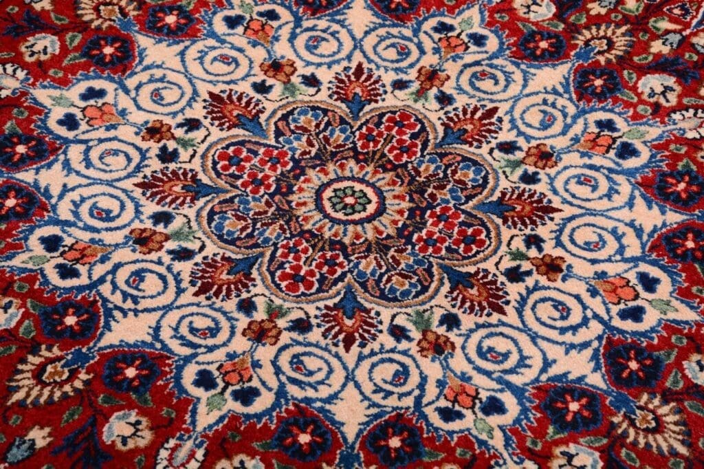 Perserteppich 397 x 296 cm Wolle handgeknüpft