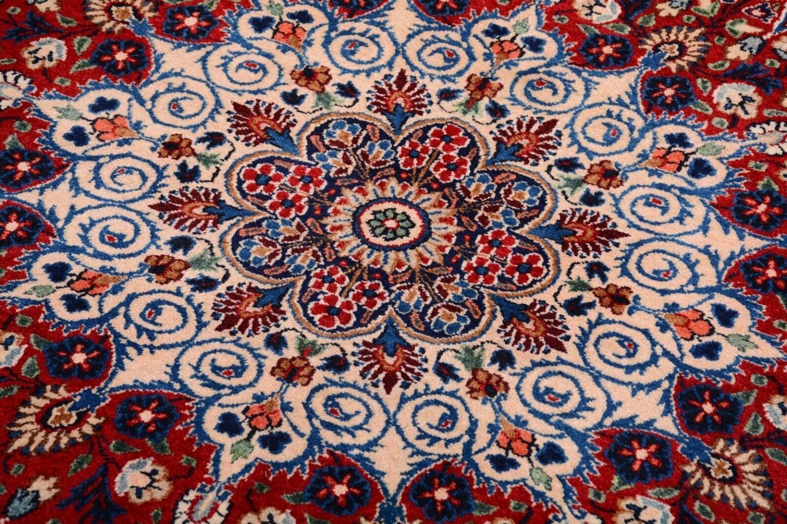 Perserteppich 397 x 296 cm Wolle handgeknüpft