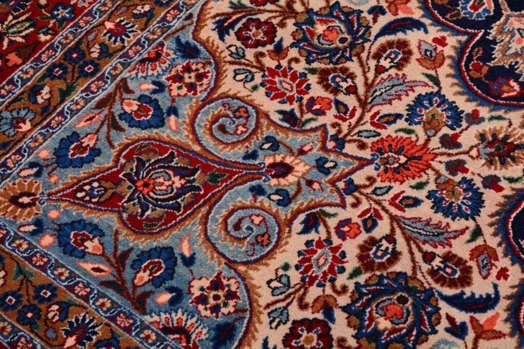 Perserteppich 397 x 296 cm Wolle handgeknüpft