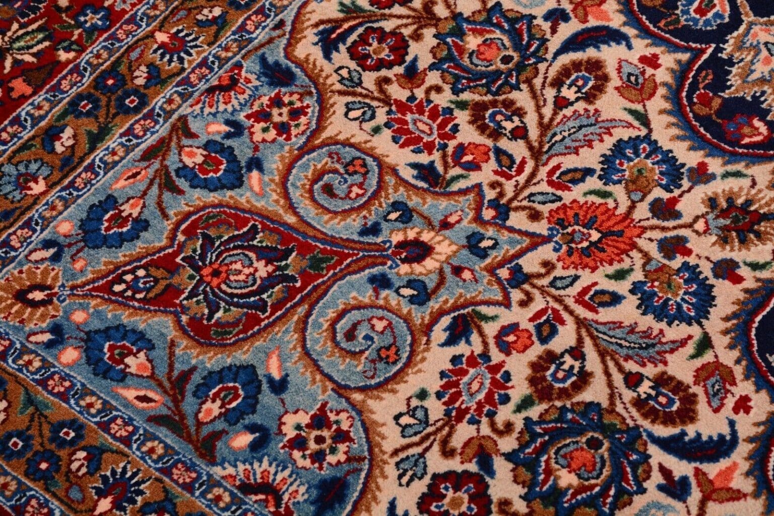 Perserteppich 397 x 296 cm Wolle handgeknüpft