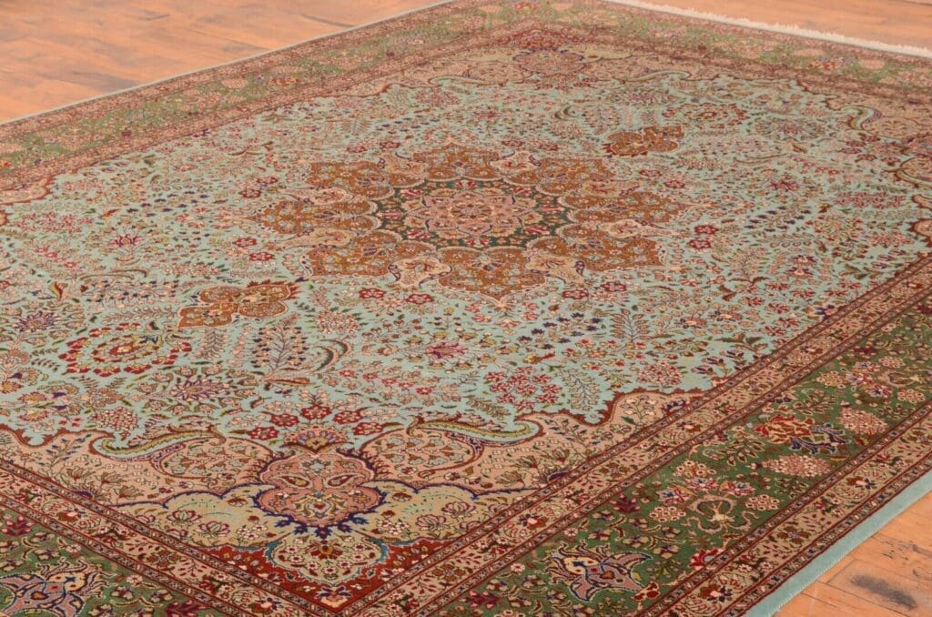 Perserteppich Tabriz 343x255 cm Wolle handgeknüpft