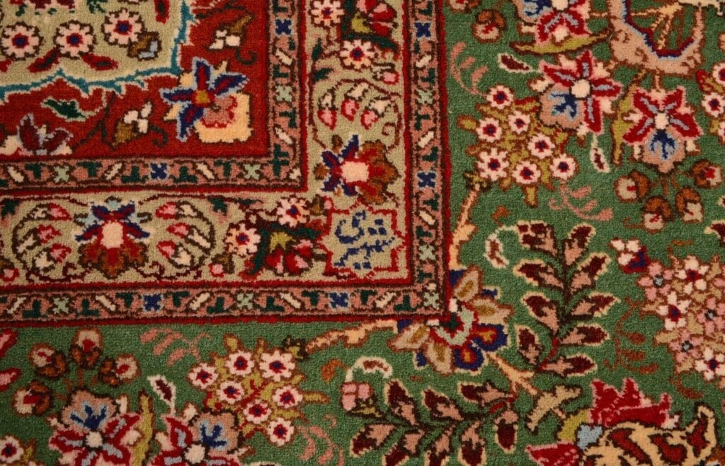 Perserteppich Tabriz 343x255 cm Wolle handgeknüpft