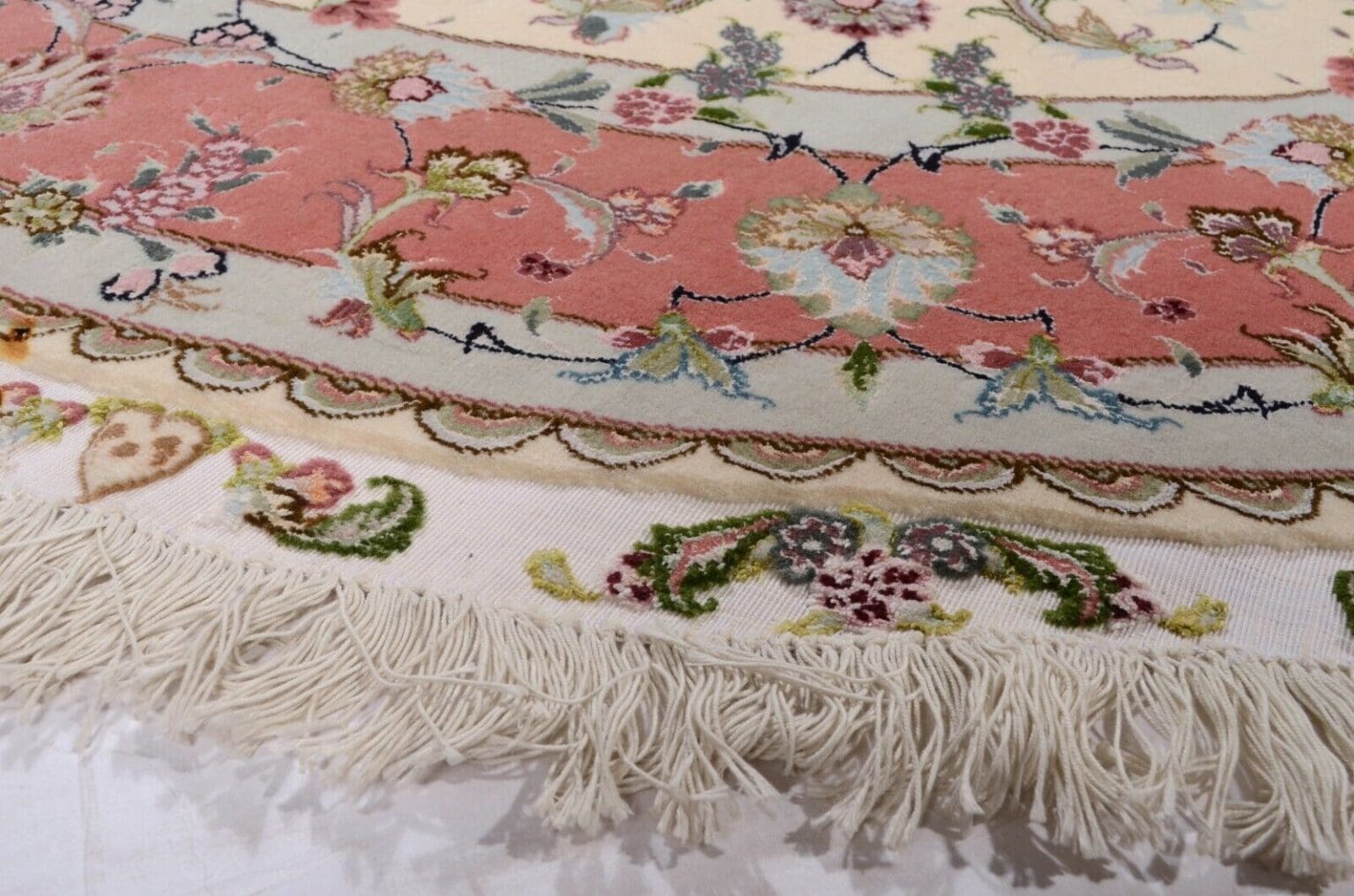 Perserteppich Tabriz 200 x 200 cm Wolle handgeknüpft