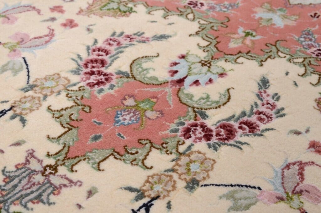 Perserteppich Tabriz 200 x 200 cm Wolle handgeknüpft