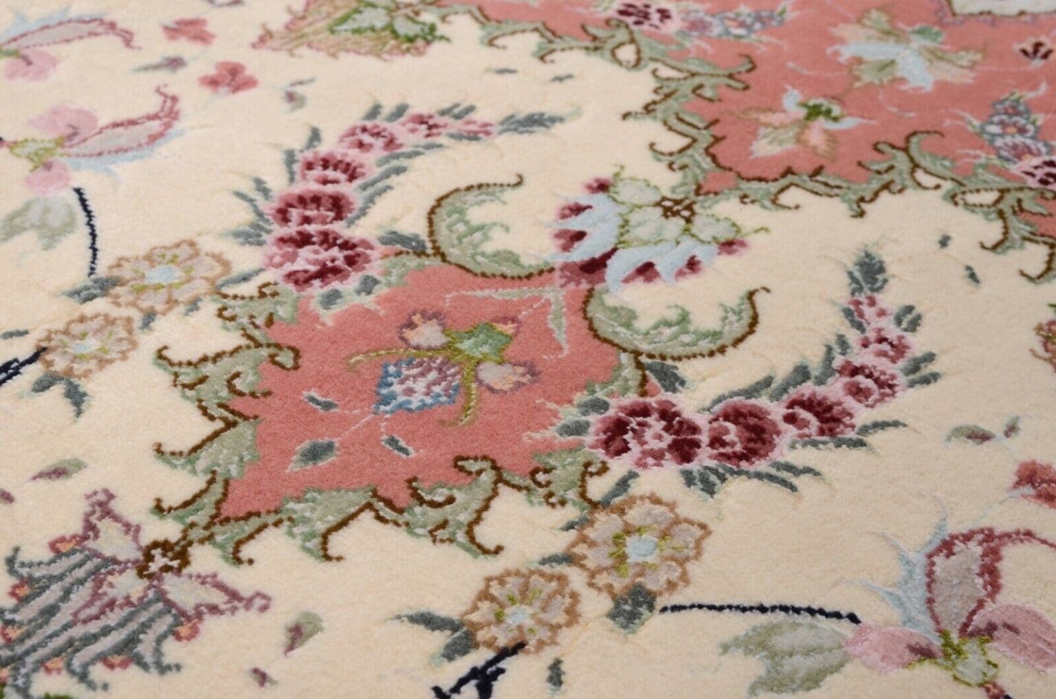 Perserteppich Tabriz 200 x 200 cm Wolle handgeknüpft