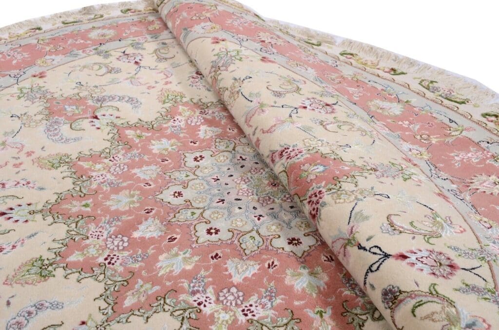 Perserteppich Tabriz 200 x 200 cm Wolle handgeknüpft
