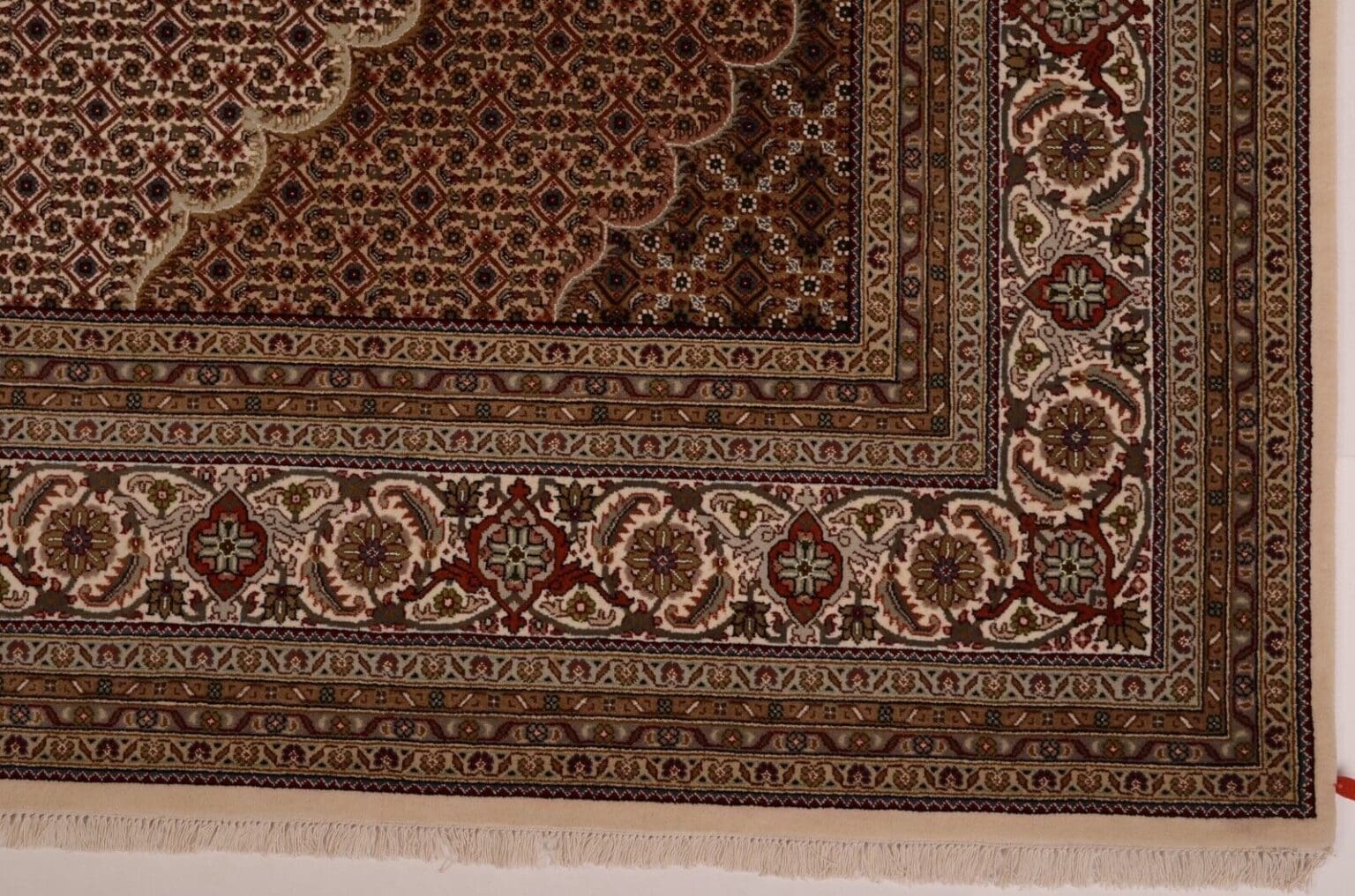 Orientteppich Tabriz 365 x 255 cm Schurwolle handgeknüpft