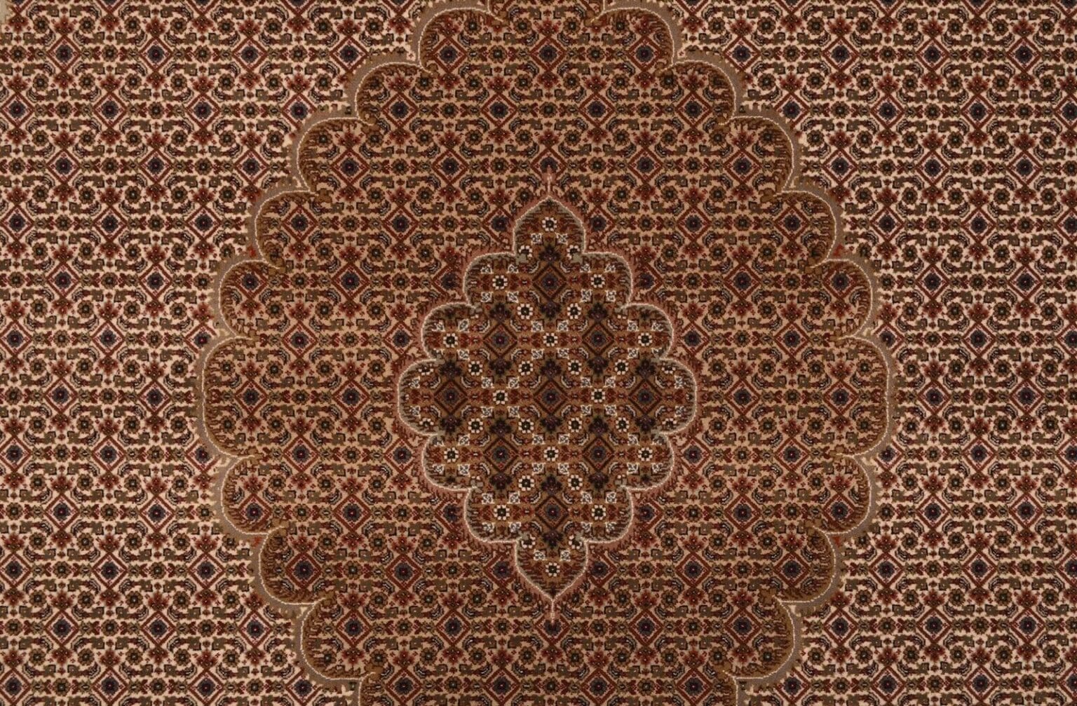 Orientteppich Tabriz 365 x 255 cm Schurwolle handgeknüpft