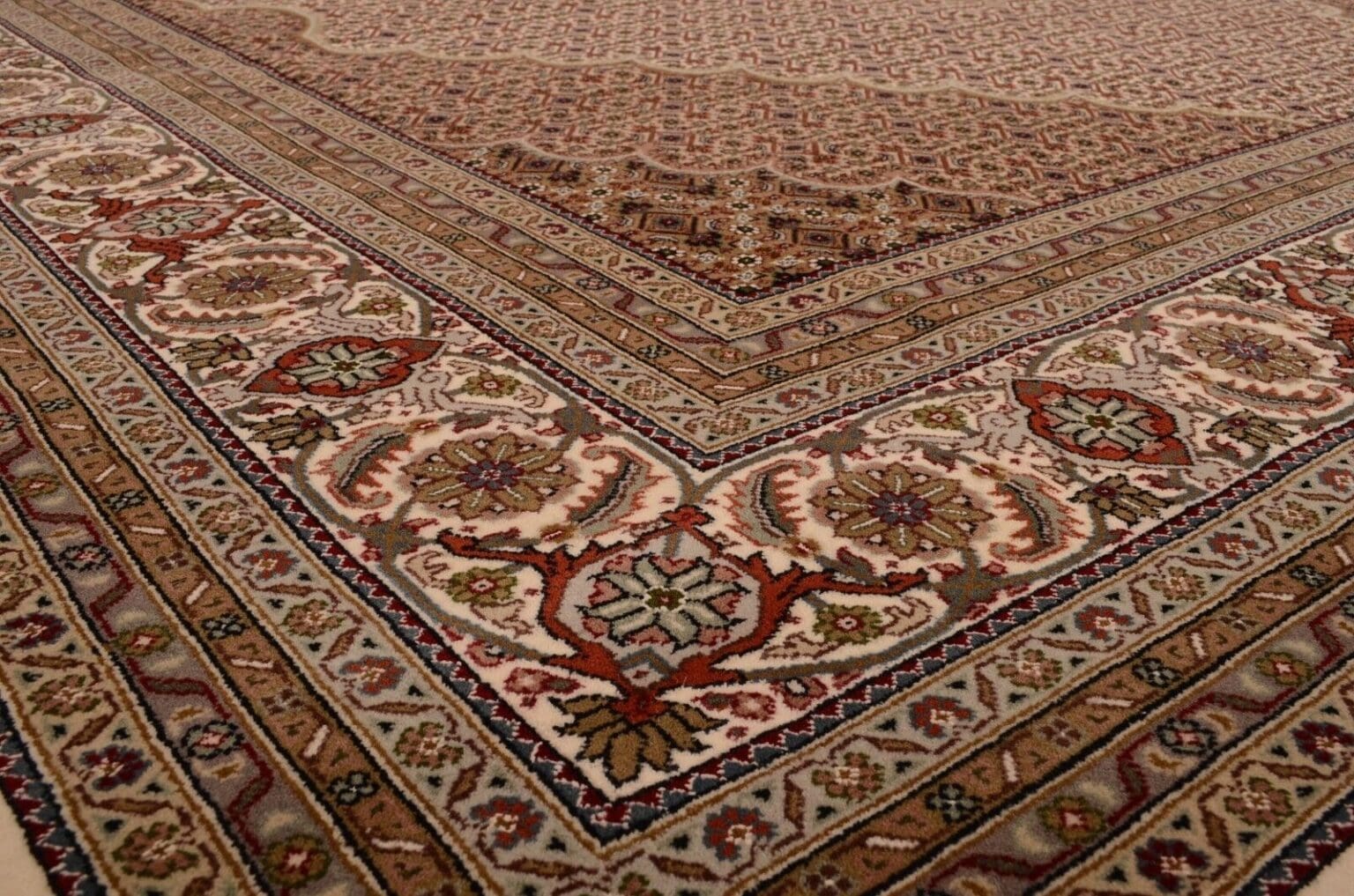 Orientteppich Tabriz 365 x 255 cm Schurwolle handgeknüpft