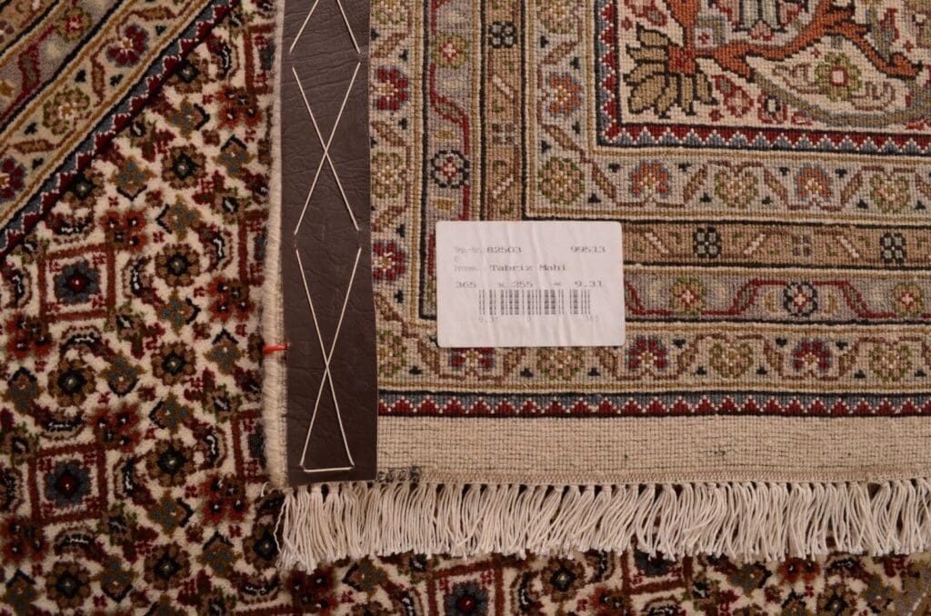 Orientteppich Tabriz 365 x 255 cm Schurwolle handgeknüpft
