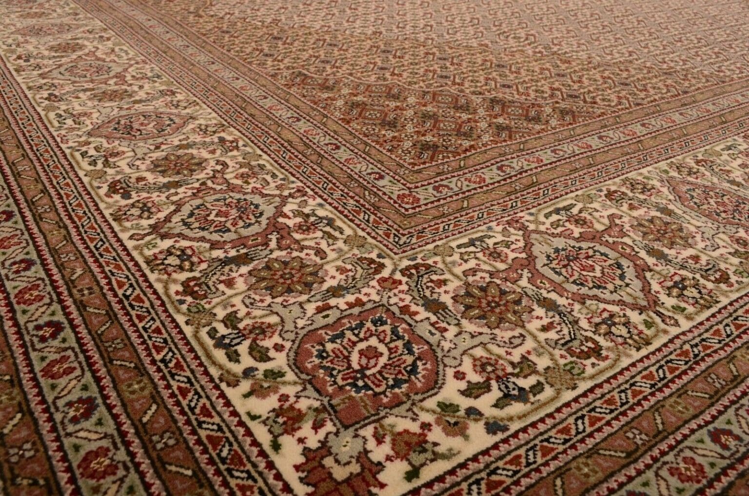 Orientteppich Tabriz 354 x 246 cm Wolle handgeknüpft