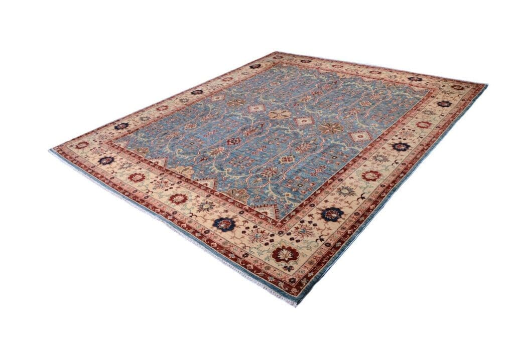 Orientteppich 309x264 cm Wolle handgeknüpft