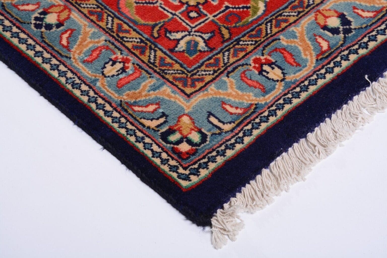 Perserteppich Sarough 383 x 273 cm Wolle handgeknüpft