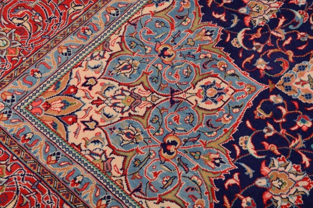 Perserteppich Sarough 383 x 273 cm Wolle handgeknüpft