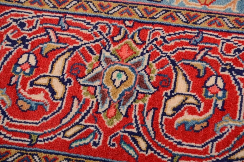 Perserteppich Sarough 383 x 273 cm Wolle handgeknüpft