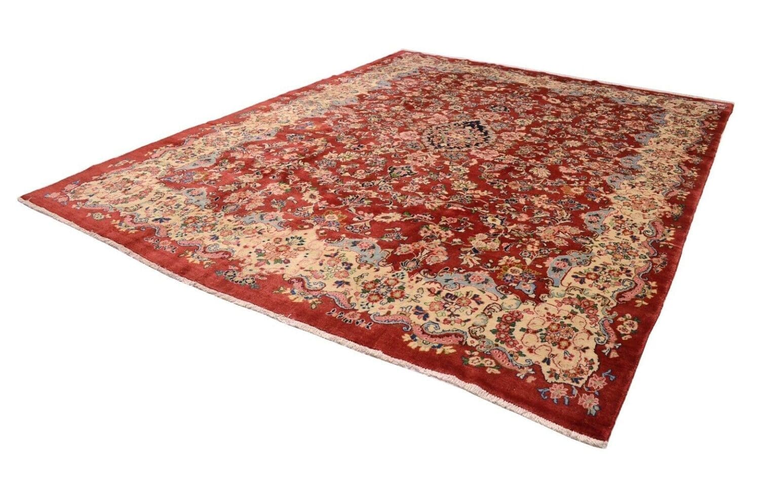 Perserteppich Sarough 435 x 304 cm Wolle handgeknüpft