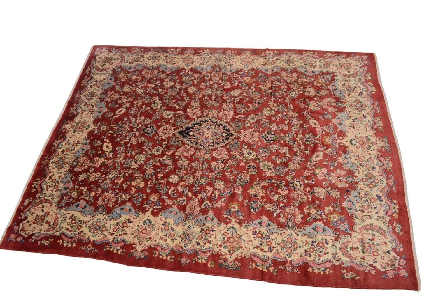 Perserteppich Sarough 435 x 304 cm Wolle handgeknüpft