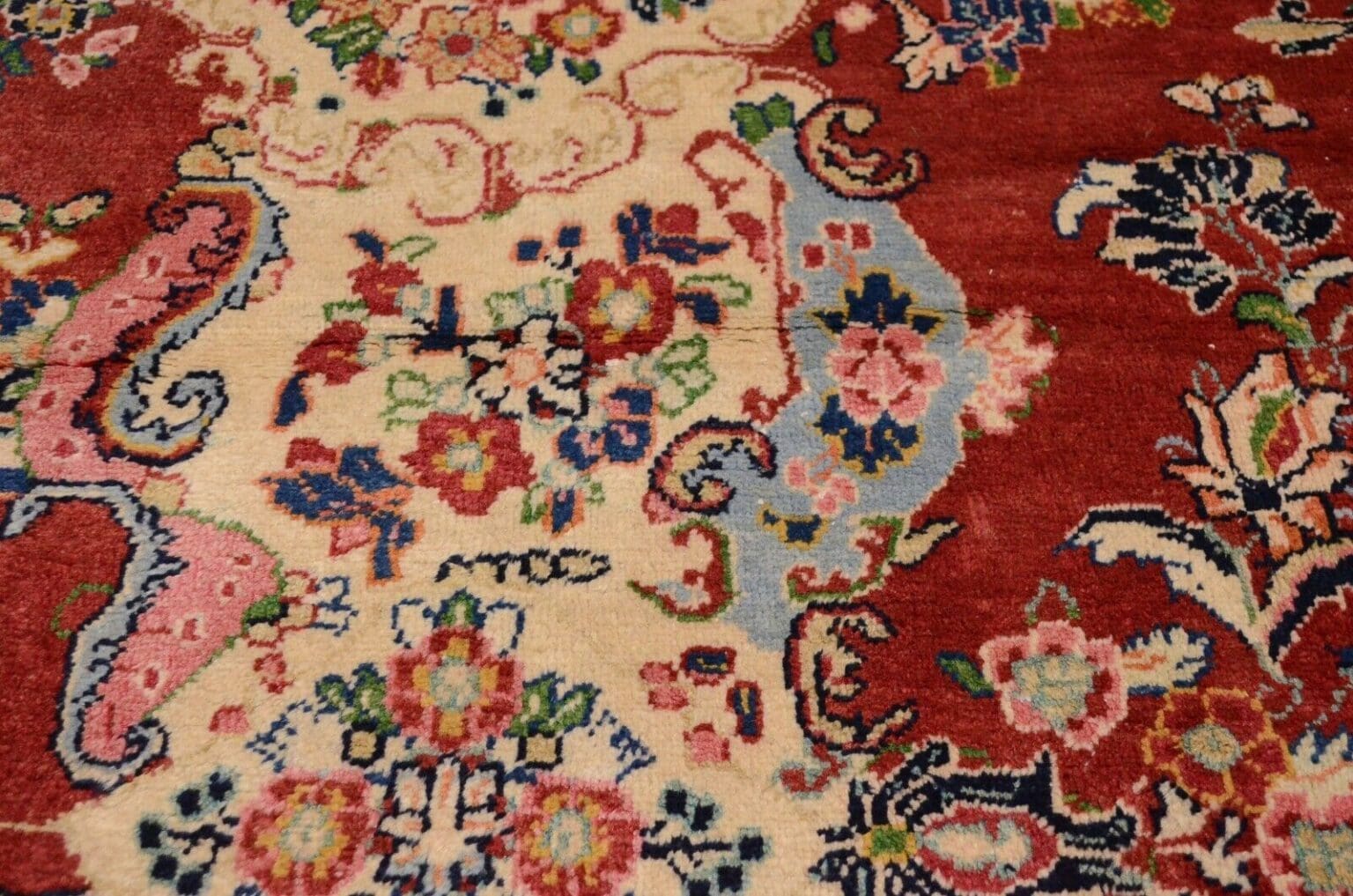 Perserteppich Sarough 435 x 304 cm Wolle handgeknüpft