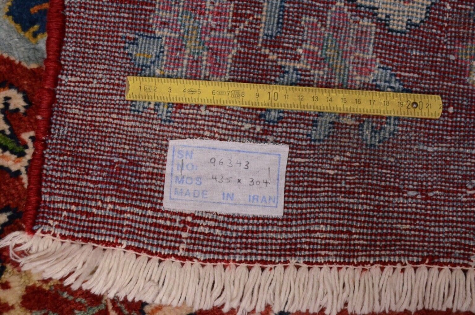 Perserteppich Sarough 435 x 304 cm Wolle handgeknüpft