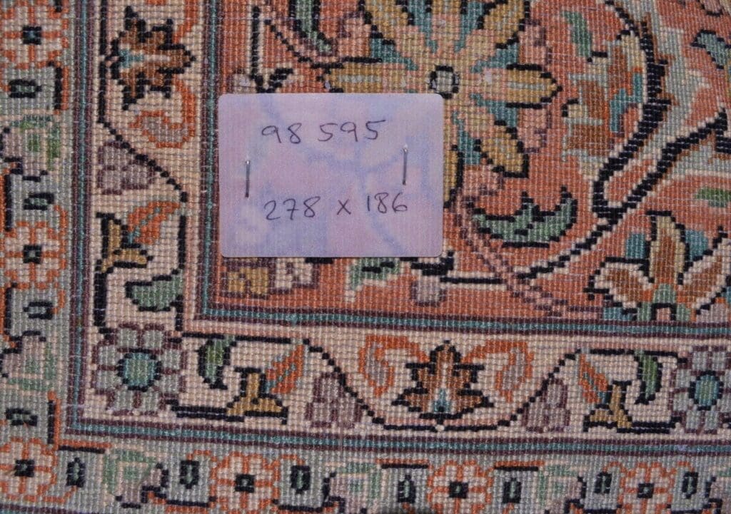h1-kashmir-orientteppich-handgeknupft-278-x-186-cm-floral-beige-allover-3 Orientteppich Kashmir 278 x 186 cm Viskose handgeknüpft
