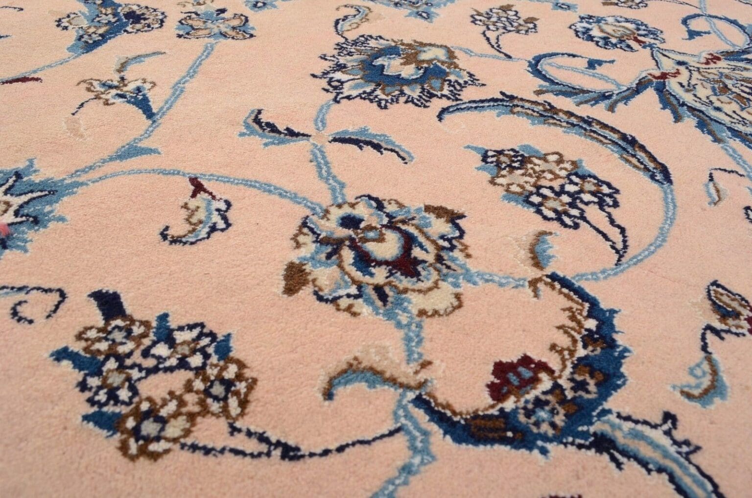 h1-handgeknupfter-orientteppich-perser-nain-9-la-in-rosa-300x200-cm-aus-7 Perserteppich Nain 300x200 cm Schurwolle handgeknüpft