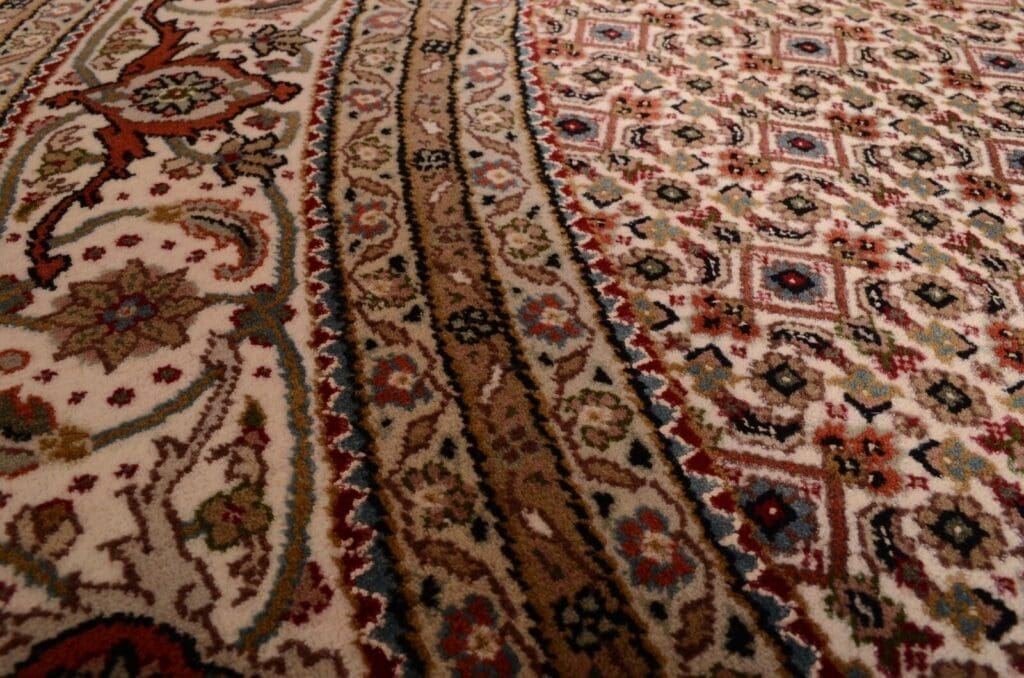 Orientteppich Tabriz 244 x 244 cm Wolle handgeknüpft
